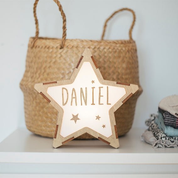 Lampara Infantil Personalizada Estrella - Nanetes